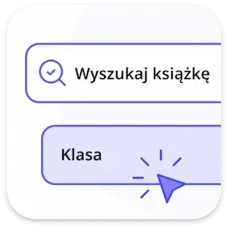 Wpisz tytuł książki i wybierz klasę